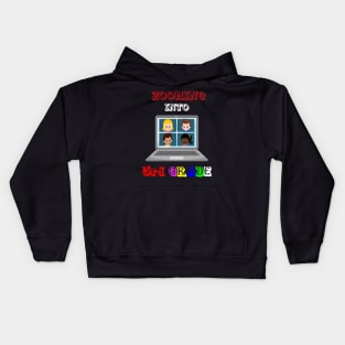 Zooming Into 3rd grade - Back to School Kids Hoodie